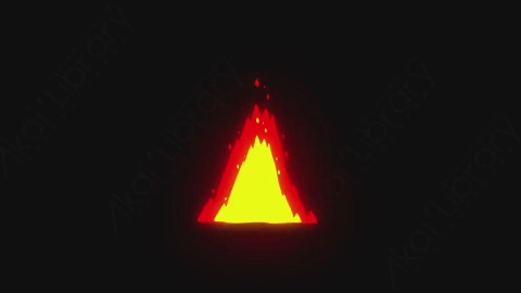 AE模板-手绘卡通火焰燃烧元素Fire_01