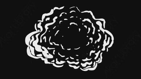 AE模板-手绘卡通烟雾元素Smoke_01