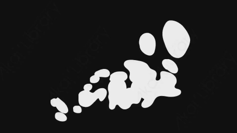 AE模板-手绘卡通液体飞溅元素Splash_01