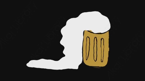 AE模板-手绘卡通元素Beer啤酒