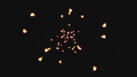 AE模板-手绘卡通发光涂鸦霓虹灯能量爆炸元素Explode_02