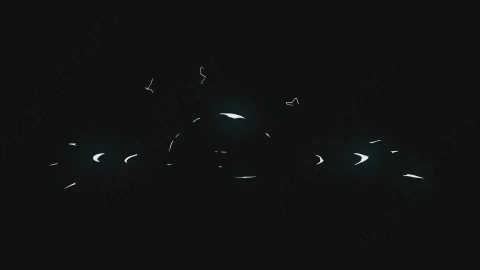 AE模板-卡通手绘能量爆炸元素Explosion_02