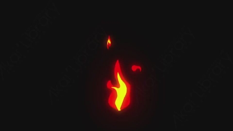 AE模板-手绘卡通火焰元素Fire_02
