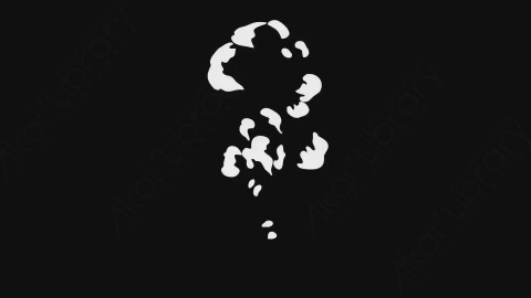 AE模板-卡通手绘动态烟雾元素Smoke_02