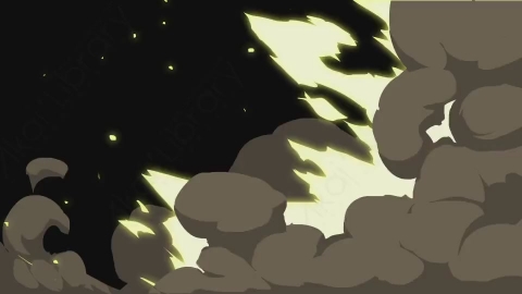 视频素材-卡通手绘火焰燃烧元素fire_02
