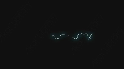 AE模板-手绘卡通闪电能量元素Electric_03