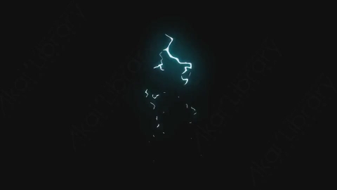 AE模板-手绘卡通闪电能量元素Electric_03