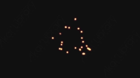 AE模板-手绘卡通发光涂鸦霓虹灯能量爆炸元素Explode_03