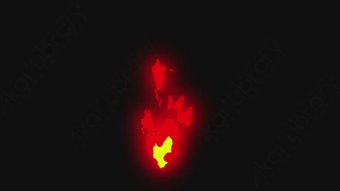 AE模板-卡通手绘火焰燃烧元素fire_03