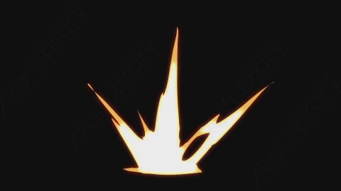 视频素材-卡通手绘火花元素sparks_03