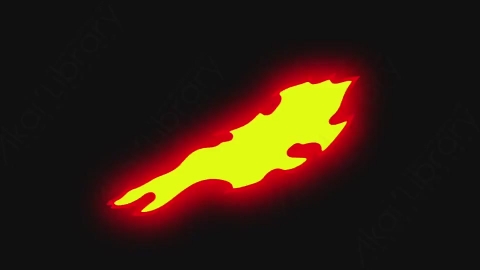 AE模板-手绘卡通火焰元素Flame_04