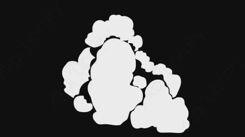 AE模板-手绘卡通烟雾元素Smoke_04