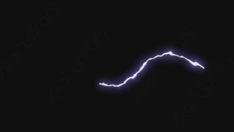 AE模板-卡通手绘闪电能量元素Electricity_05