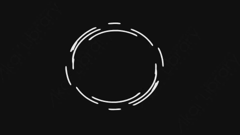 AE模板-手绘卡通动态形状线条元素Element_05