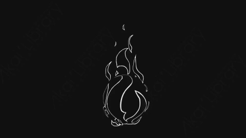 AE模板-卡通手绘火焰燃烧元素Fire_05