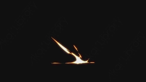 视频素材-卡通手绘火花元素sparks_05