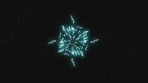 AE模板-卡通手绘能量爆炸元素Explosion_06