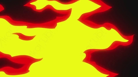 AE模板-手绘卡通火焰元素Fire_06
