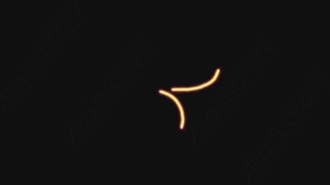 AE模板-手绘卡通发光涂鸦霓虹灯运动线条元素Blow_Lines_Motion_07