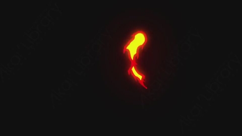 AE模板-手绘卡通火焰燃烧元素Fire_07