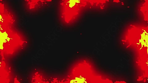 AE模板-卡通手绘火焰燃烧元素fire_07