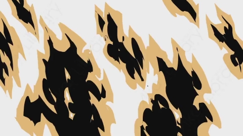 视频素材-卡通手绘火焰燃烧元素fire_07