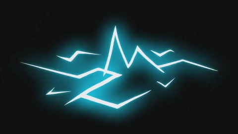 AE模板-手绘卡通闪电能量元素Electric_08