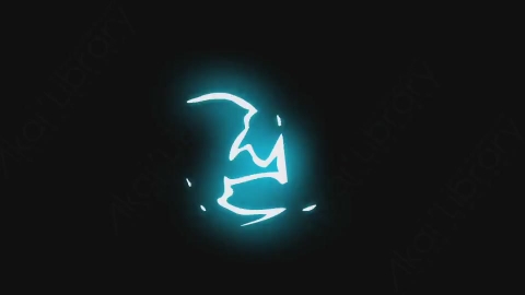 AE模板-手绘卡通闪电能量元素Electric_09