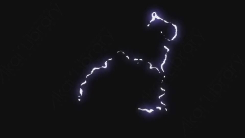 AE模板-卡通手绘闪电能量元素Electricity_09