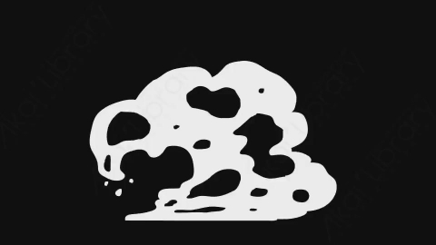 AE模板-手绘卡通图形形状元素Smoke_04