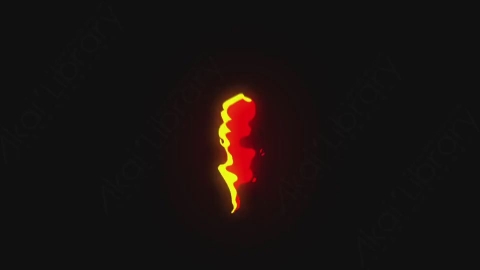 AE模板-卡通手绘火焰燃烧元素Fire_10