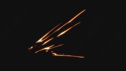 视频素材-卡通手绘火花元素sparks_10