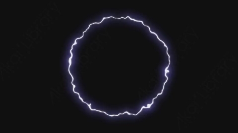 AE模板-卡通手绘闪电能量元素Electricity_11