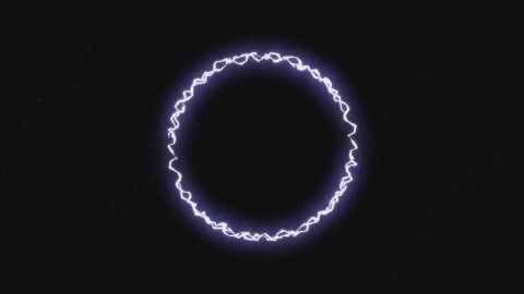 AE模板-卡通手绘闪电能量元素Electricity_12