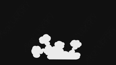 AE模板-卡通手绘动态烟雾元素Smoke_12
