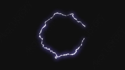 AE模板-卡通手绘闪电能量元素Electricity_13