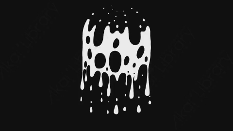 AE模板-手绘卡通液体飞溅元素标题Title_01