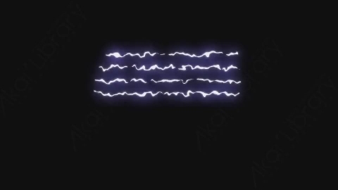 AE模板-卡通手绘闪电能量元素Electricity_15