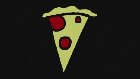 AE模板-手绘卡通元素Pizza披萨
