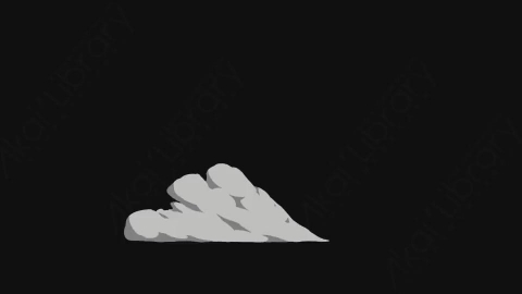 视频素材-卡通手绘烟雾元素smoke_17