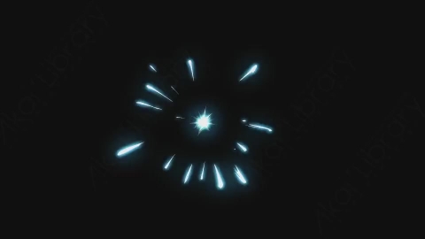 视频素材-卡通手绘动态能源能量爆炸元素ENERGY_19