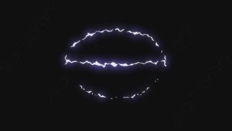 AE模板-卡通手绘闪电能量元素Electricity_19