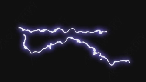 AE模板-卡通手绘闪电能量元素Electricity_20