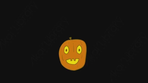 AE模板-卡通手绘万圣节派对元素Halloween_20