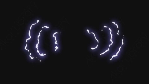 AE模板-卡通手绘闪电能量元素Electricity_21