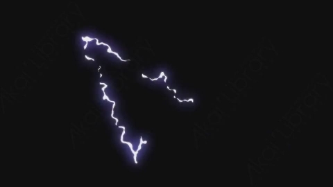 AE模板-卡通手绘闪电能量元素Electricity_23