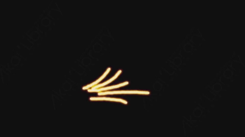 AE模板-手绘卡通发光涂鸦霓虹灯运动线条元素Curve_Lines_Motion_08