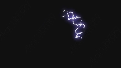 AE模板-卡通手绘闪电能量元素Electricity_25
