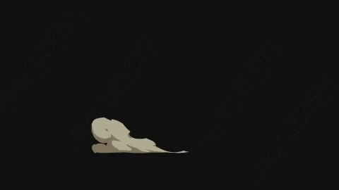 视频素材-卡通手绘烟雾元素Smoke_25