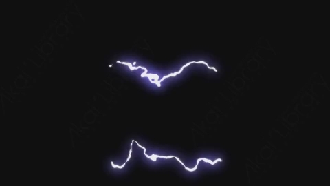AE模板-卡通手绘闪电能量元素Electricity_27